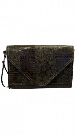 Plic de Dama Casual Emilia Croco Brown [4]