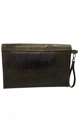 Plic de Dama Casual Emilia Croco Brown [6]