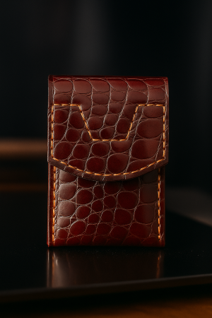 Portcard Valenti Croco Slim, 3 locuri [3]