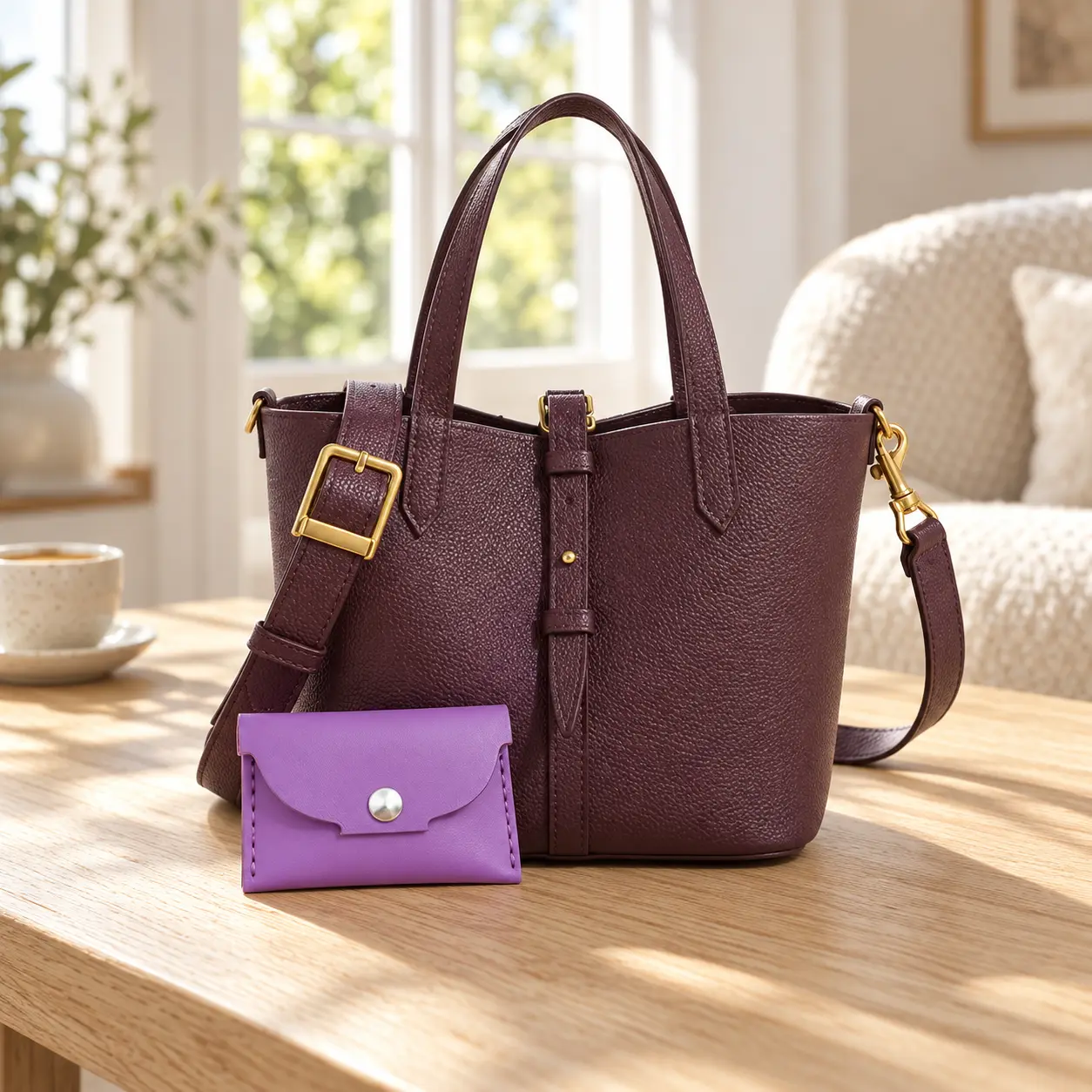 Prune Petite, Piele Naturala + Portcard [1]