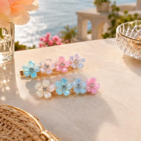 Set Aleyna Clame de Par Tip Floare [1]
