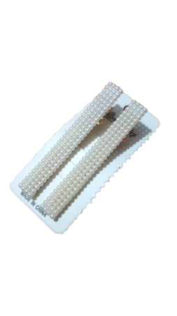 Set Aleyna Clame de Par cu Perle Dreptunghiulare