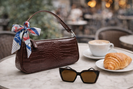 Set geanta dama casual cu ochelari de soare [1]