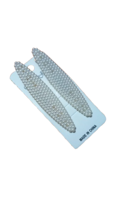 Set Mary Clame de Par cu Perle Forma Ovala [1]