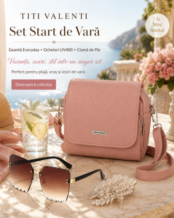 Set Start de Vară — Geantă Everyday + Ochelari UV400 + Clamă de Păr [4]