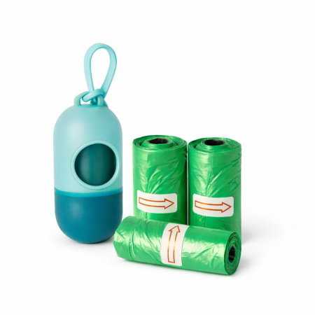 Set Suport + 300 Saci Pentru Resturile Animalelor