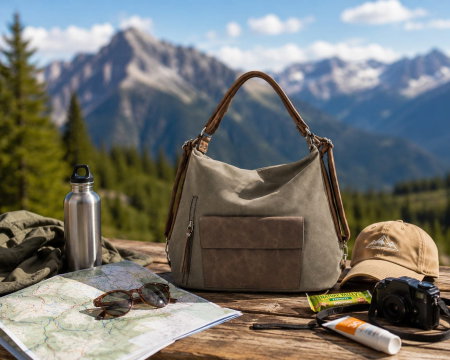 Stone Brown – Geanta Dama Gri tip Rucsac [1]