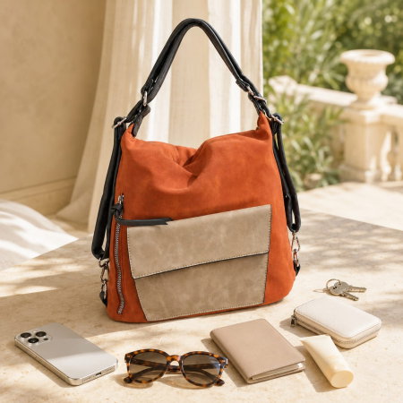 Sunset Camel – Geanta Dama tip Rucsac [2]