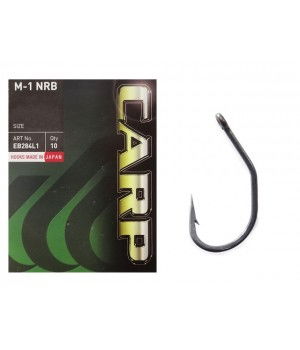 Carlige crap - CARLIGE HAYABUSA M1 NONREFLECT BLACK 10BUC