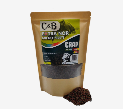 Pelete - Micropelete C&B Extra Nor, 2mm, 1kg