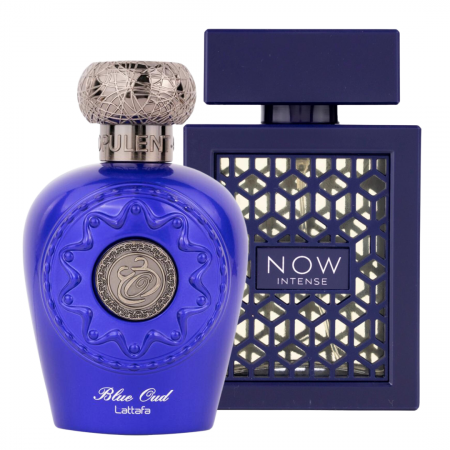 Pachete UNISEX - Pachet 2 parfumuri barbati 100ml: Opulent Blue Oud + Now Intense