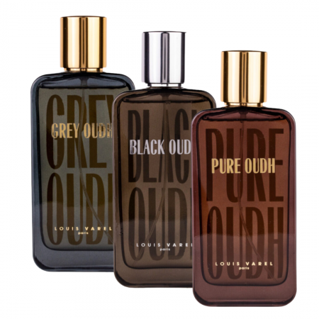 Pachete UNISEX - Pachet 3 Parfumuri unisex 100ml Louis Varel Oudh