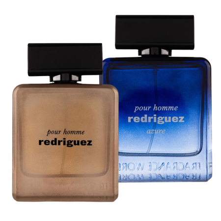 Oferta Saptamanii - Pachet 2 parfumuri barbati: Redriguez Pour Homme 100ml + Redriguez Azure 100ml