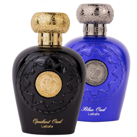 Seturi si Pachete - Pachet 2 parfumuri Lattafa 100ml: Opulent Oud + Opulent Blue