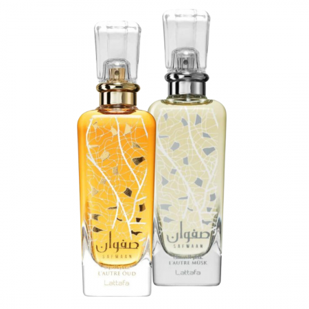 Pachete UNISEX - Pachet 2 parfumuri: Safwaan L'autre Oud 100ml + Safwaan L'autre Musk 100ml