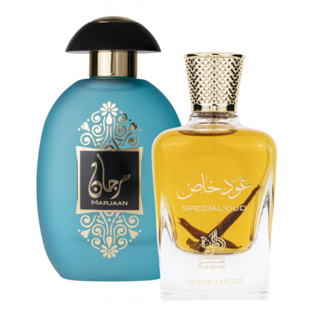 Pachete UNISEX - Pachet 2 Parfumuri unisex 100ml: Marjaan + Special Oud