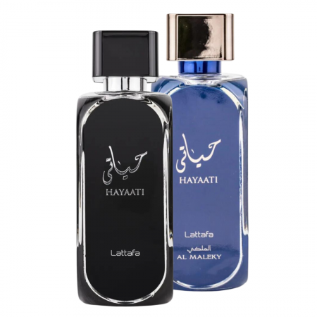 BLACK FRIDAY 2025 - Pachet 2 parfumuri Lattafa Hayaati al Maleky 100ml + Hayaati 100ml