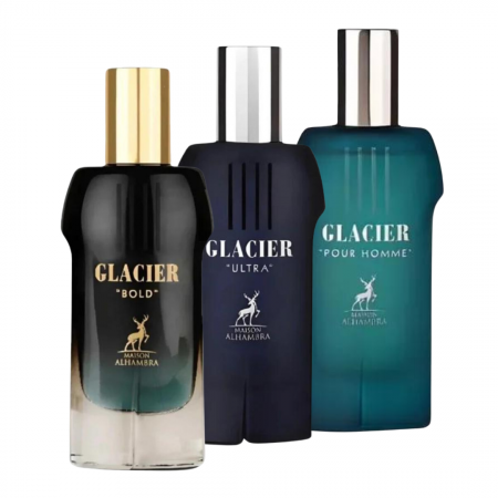 Oferta Saptamanii - Pachet 3 parfumuri barbati Maison Alhambra Glacier