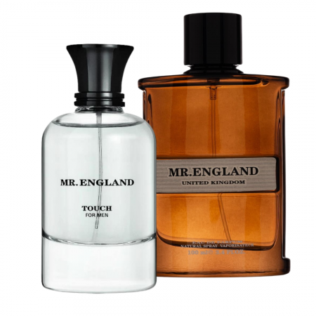 Oferta Saptamanii - Pachet 2 parfumuri barbati Mr. England: United Kingdom 100ml + Touch for Man 100ml