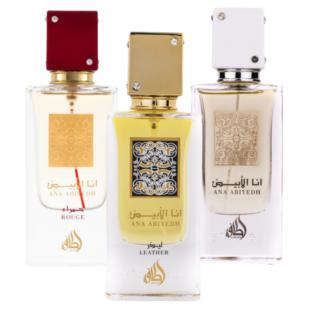 BLACK FRIDAY 2025 - Pachet 3 parfumuri Ana Abiyedh: Rouge + Leather + White