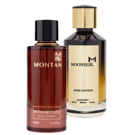 Pachete UNISEX - Pachet 2 parfumuri Wadi al Khaleej: Intense Cafe 80ml + Moonseira 100ml