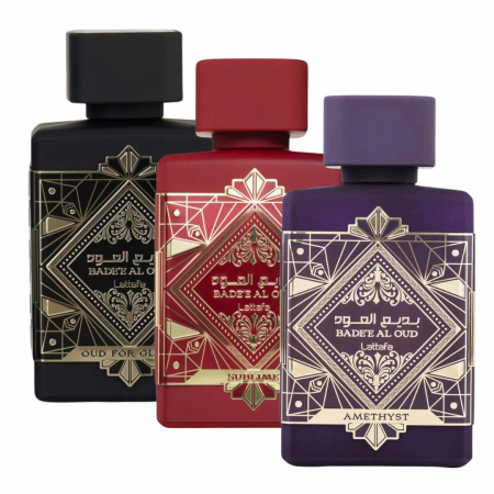 Pachete UNISEX - Pachet 3 parfumuri Lattafa Badee al Oud