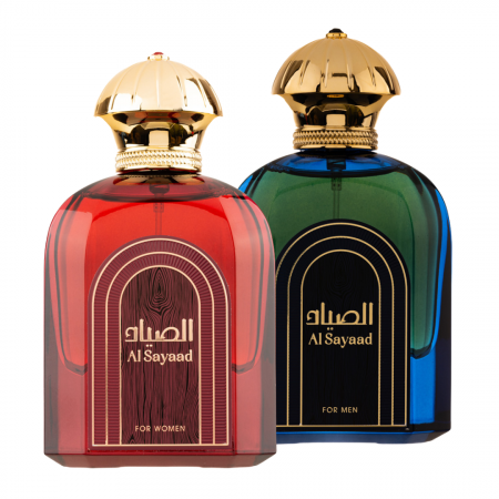 Oferta Saptamanii - Pachet 2 parfumuri El si Ea: Al Sayaad Women 75ml + Al Sayaad Men 75ml