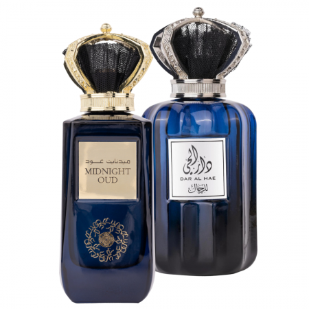 Oferta Saptamanii - Pachet El si Ea : Dar al Hae Men 100ml + Midnight Oud 100ml