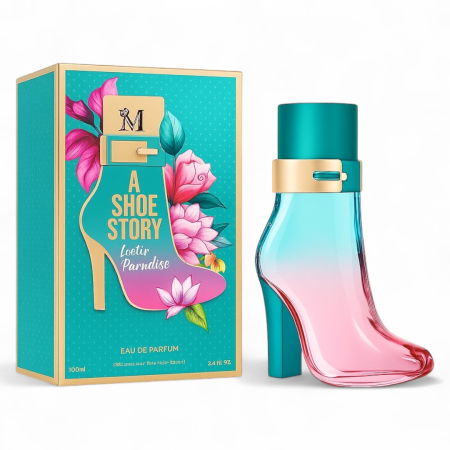 Parfumuri de zi - A Shoe Story Lost In Paradise 100ml - Apa de Parfum, dama| Inspirat din Good Girl Hair Mist Carolina Herrera