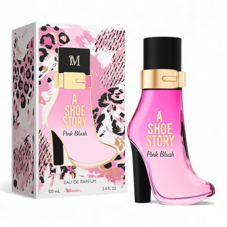 Oferta Saptamanii - A Shoe Story Pink Blush 100ml - Apa de Parfum, dama| Inspirat din Very Good Girl Glam Carolina Herrera