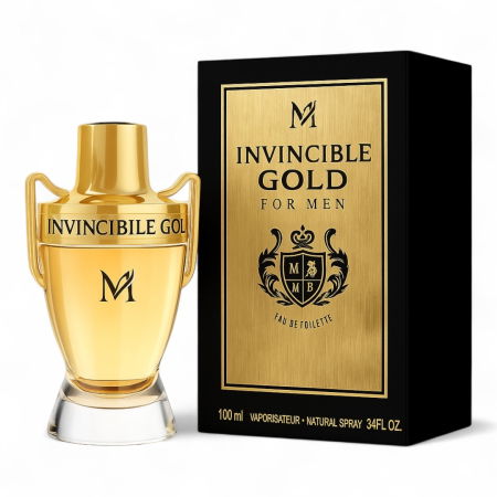 Oferta Saptamanii - Invincible Gold 100ml - Apa de Parfum, barbati| Inspirat din Invictus Gold Paco Rabanne