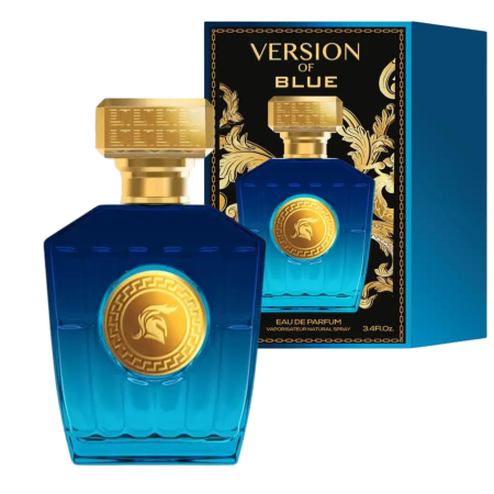 Oferta Saptamanii - Version of Blue 100ml - Apa de Parfum, barbati| Inspirat din Versace Eros