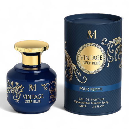 Parfumuri de zi - Vintage Deep Blue 100ml - Apa de Parfum, barbati| Inspirat din Versace Dylan Blue