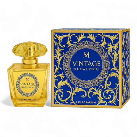 Oferta Saptamanii - Vintage Yellow Crystal 100ml - Apa de Parfum, dama| Inspirat din Versace Yellow Diamond