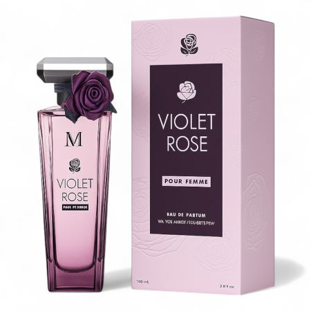 Oferta Saptamanii - Violet Rose 100ml - Apa de Parfum, dama| Inspirat din Lancome Tresor Midnight Rose