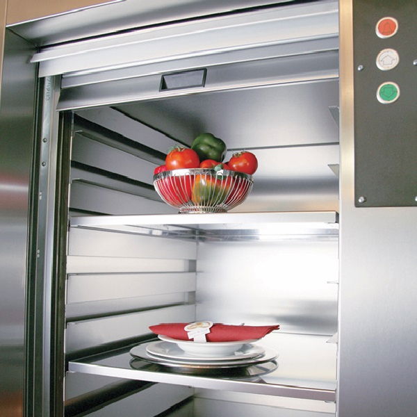 2 statii, 300cm, Lift / ascensor alimente bucatarie tip Montcharge, pentru restaurante, spitale, cantine | YMK80-2 [7]