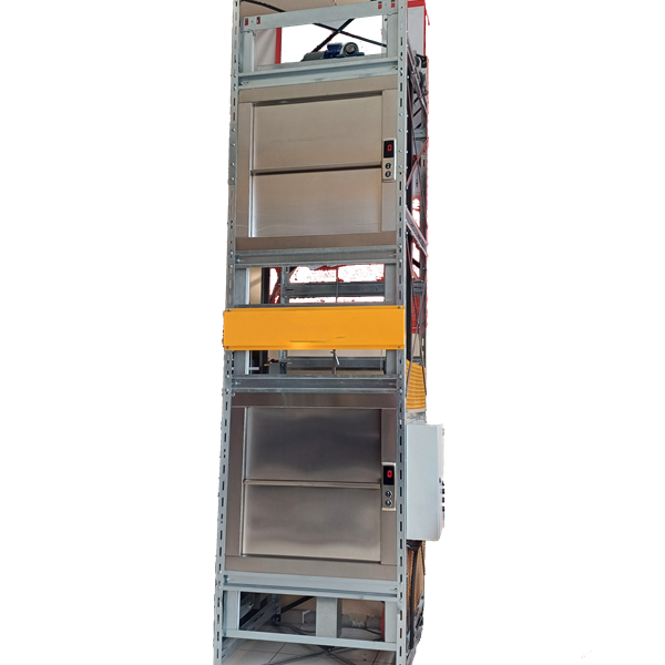 2 statii, 300cm, Lift / ascensor alimente bucatarie tip Montcharge, pentru restaurante, spitale, cantine | YMK80-2 [4]