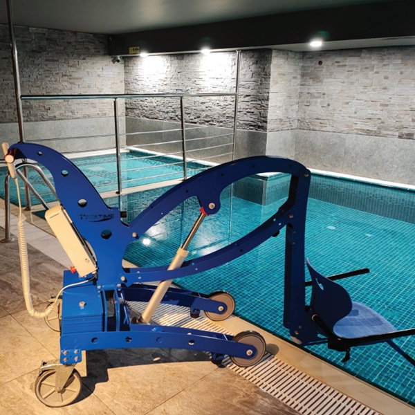 Lift mobil pentru piscina pentru persoane cu dizabilitati 150kg | Pool Chair [3]