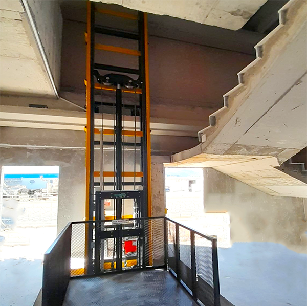 Platforma lift hidraulica industriala de marfa cu un piston lateral | TYK [2]