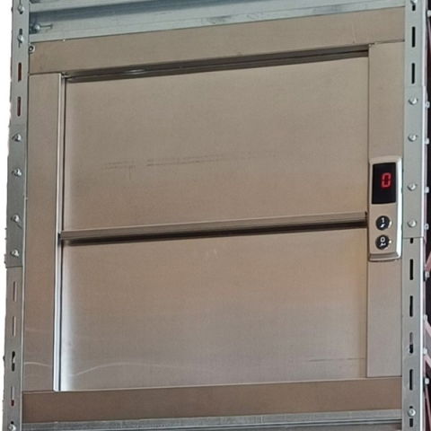 2 statii, 300cm, Lift / ascensor alimente bucatarie tip Montcharge, pentru restaurante, spitale, cantine | YMK80-2 [4]
