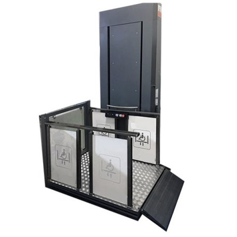 Lift hidraulic pentru persoane cu dizabilități, h 300cm, cu 2 uși, compatibil scaun cu rotile | MK-TRS-901-HYD-300-2D​, cu mecanism de antrenare laterală [3]