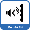 44 dB