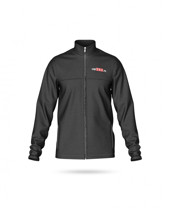 Jacheta fleece / polar barbati - Negru - Marimea S [2]