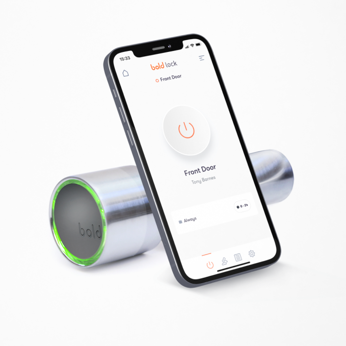 Cilindru SMART pentru usa intrare - Sistem keyless prin aplicatie [5]