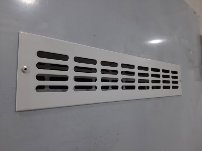 Grila metalica de aerisire / ventilatie 400 x 80 mm [2]