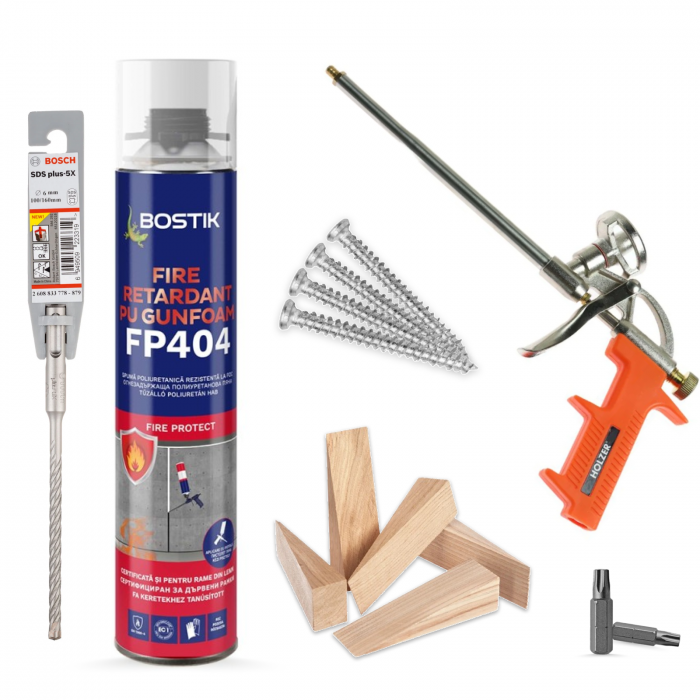 Kit complet de montaj pentru Usi metalice Tehnice [1]