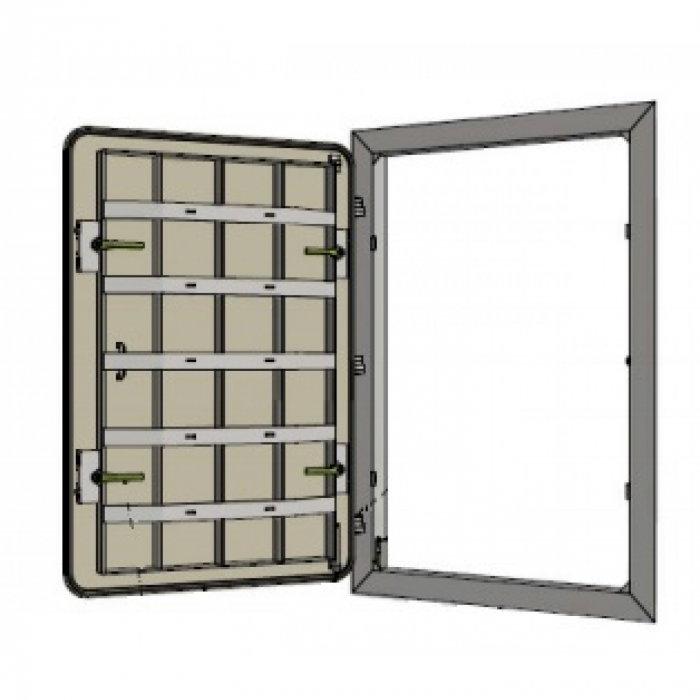 Panou Metalic buncar ALA PME2 Otel 1 Canat - 8mm [1]