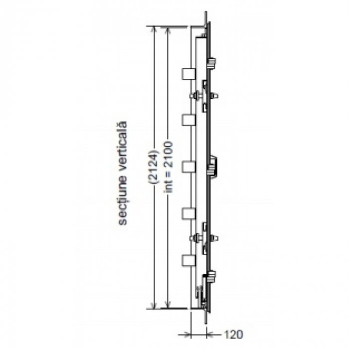Panou Metalic buncar ALA PME2 Otel 1 Canat - 8mm [3]
