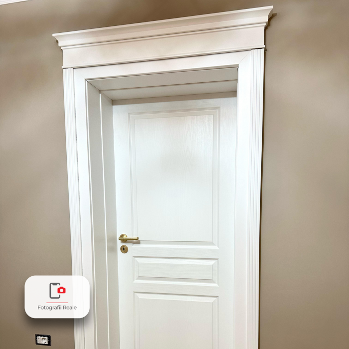 Set cornisa si capitel din MDF pentru usi de interior - Modul Retro [3]