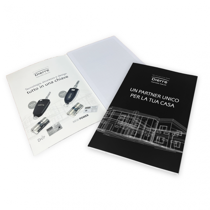 Caiet A4 agenda tip post it - Personalizat Dierre [1]